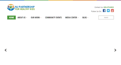 Desktop Screenshot of njhealthykids.org
